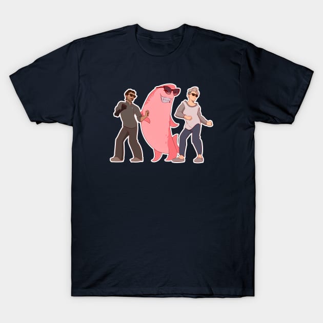 nimona shark dance T-Shirt by Quma